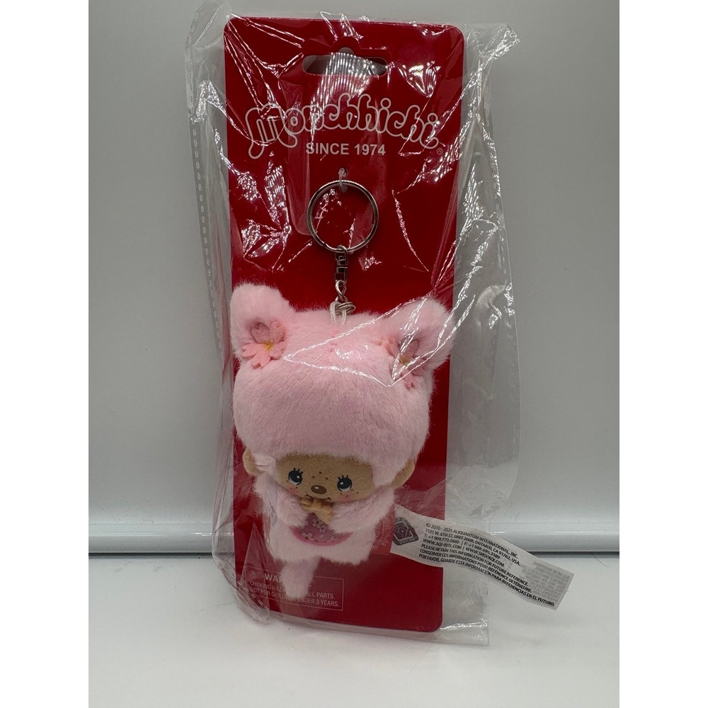 Monchhichi Keychain Cherry Blossom Girl